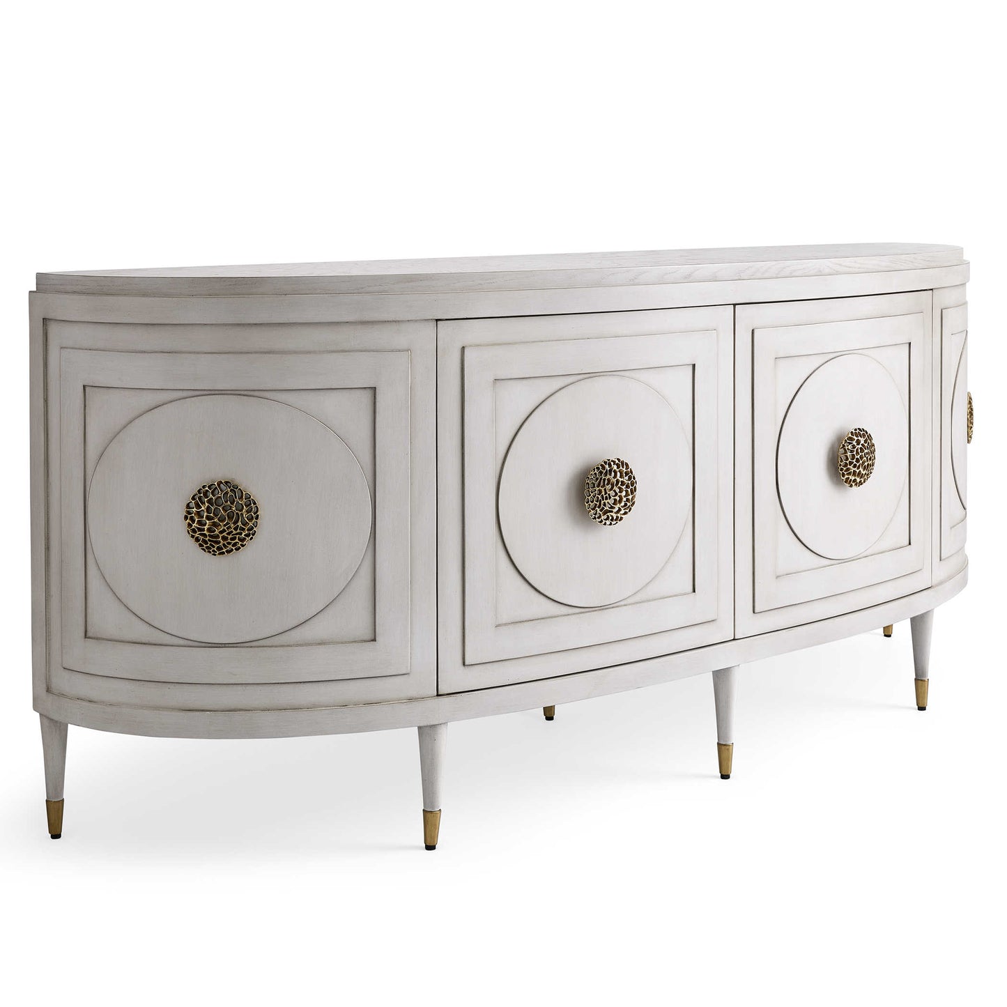 Penelope Console with Solid Brass Handles