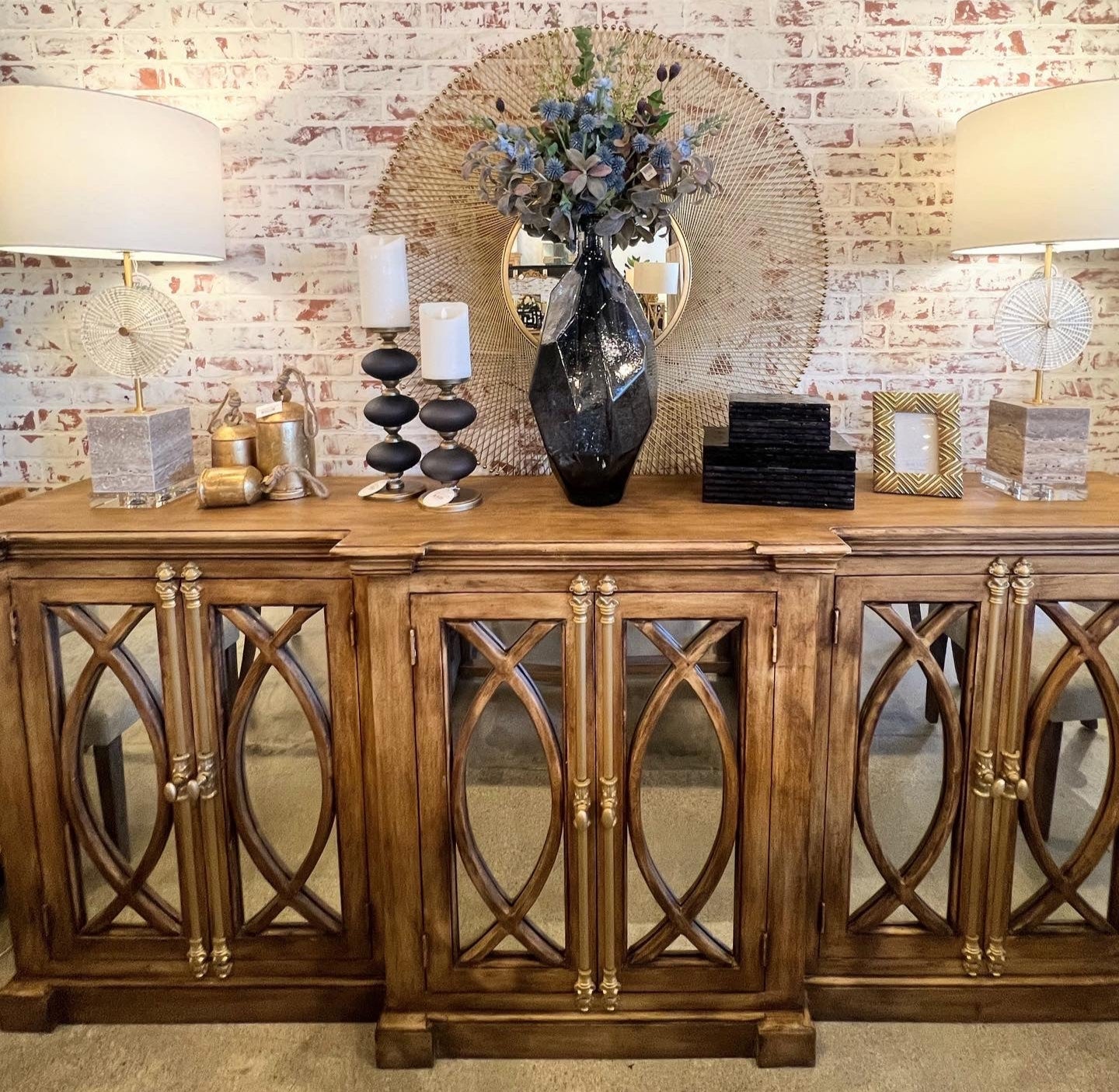 Gabriel Mango 6 Door Console (Natural)