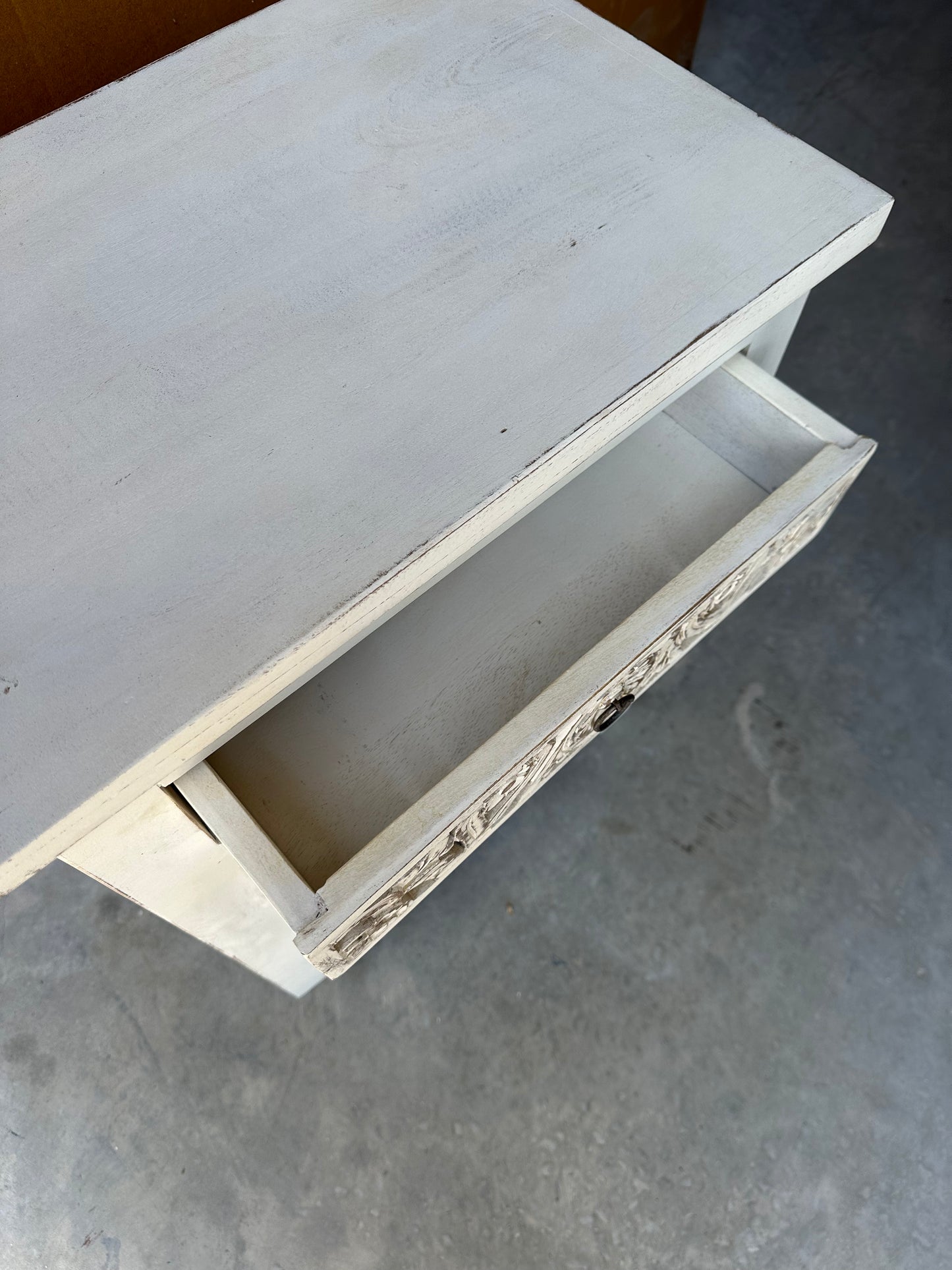 Hand Carved Mango Chest/Nightstand