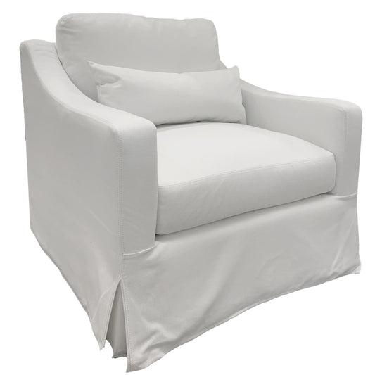 Montrose Swivel Chair, Lifestyle Chalk Performance