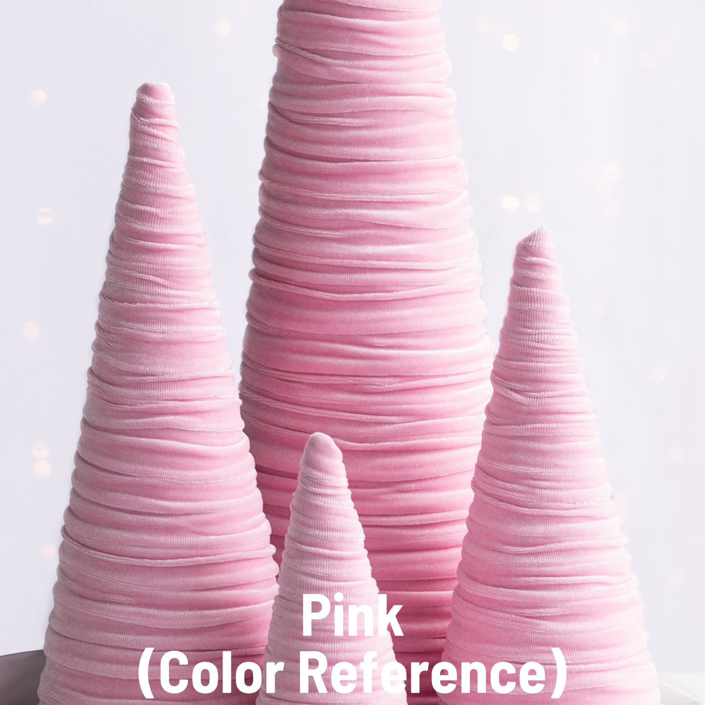 Handmade Small Velvet Tree (Various Colors)
