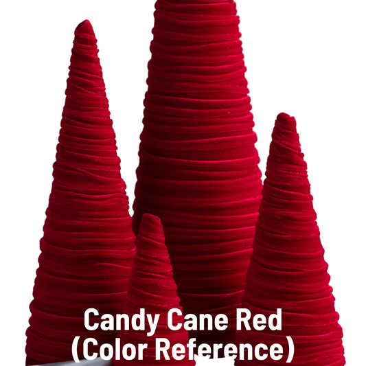 Handmade Small Velvet Tree (Various Colors)