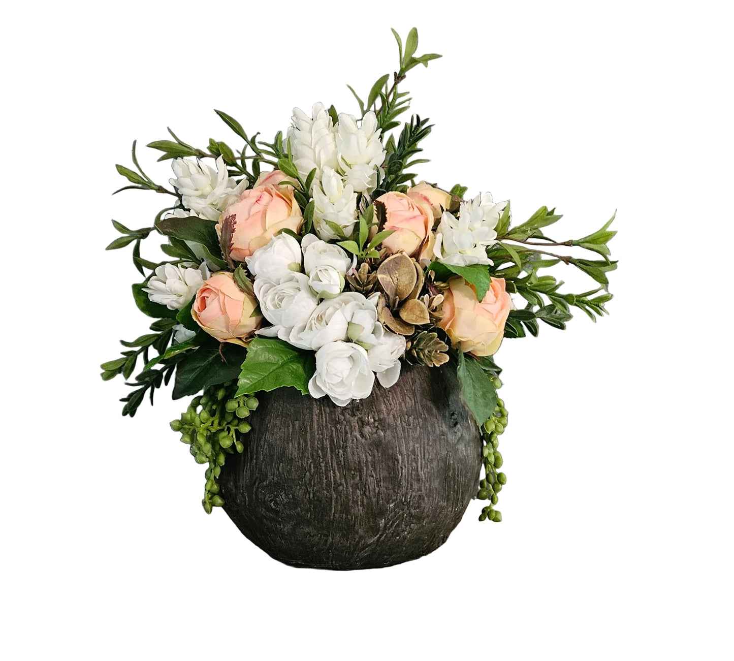 Peach Rose Arrangement