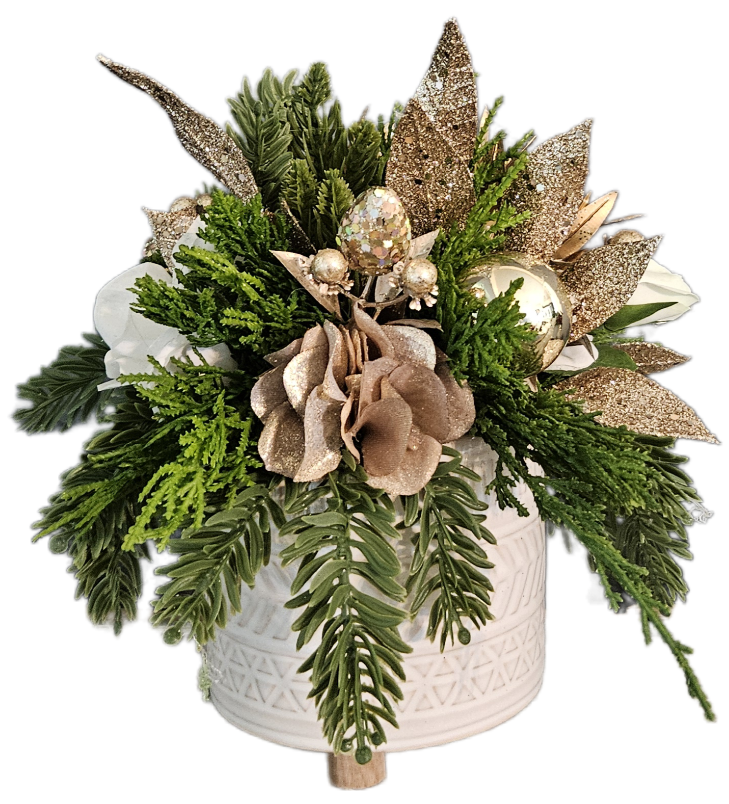 Holiday Sit Around In Footed Container