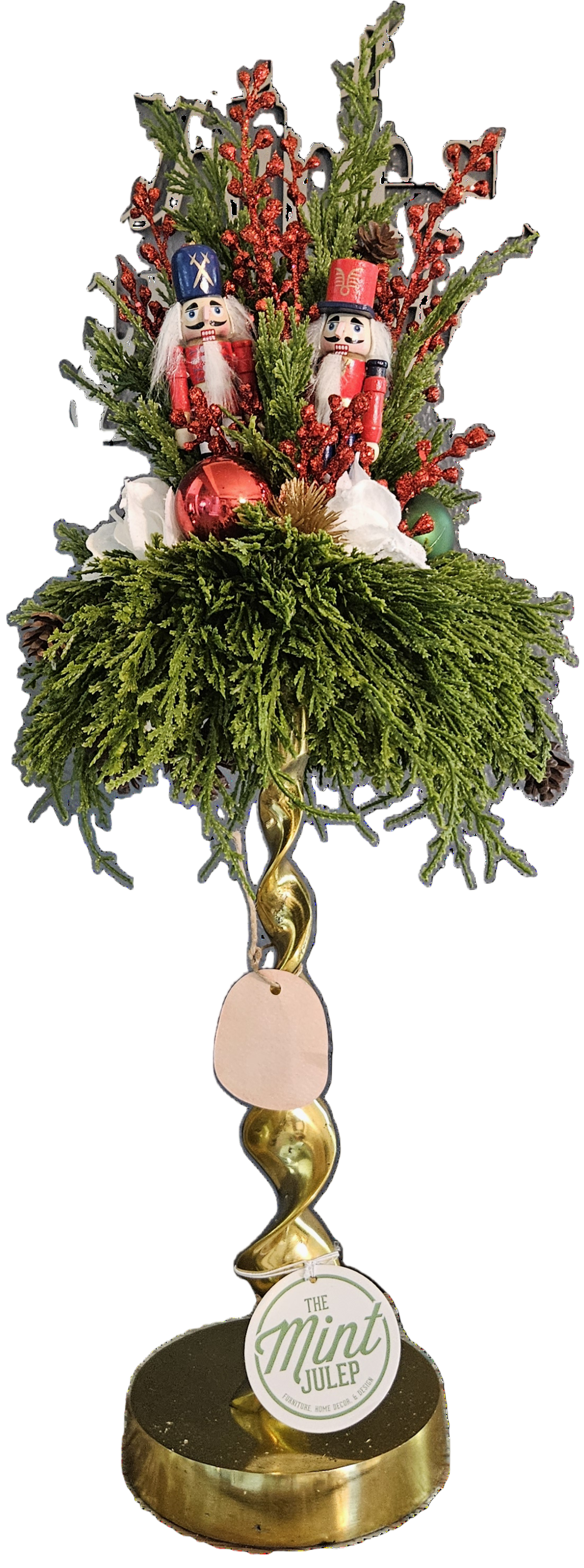 Nutcracker Candle Topper