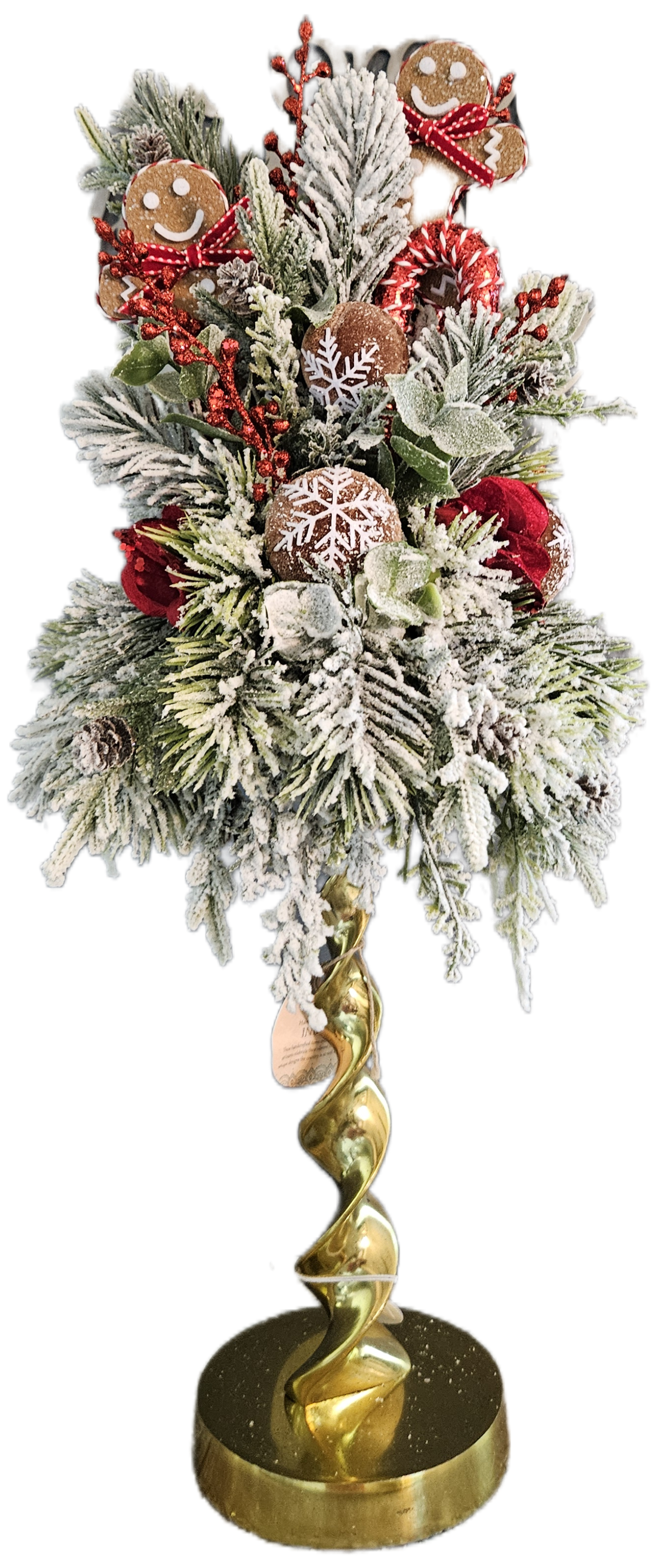 Gingerbread Candle Topper