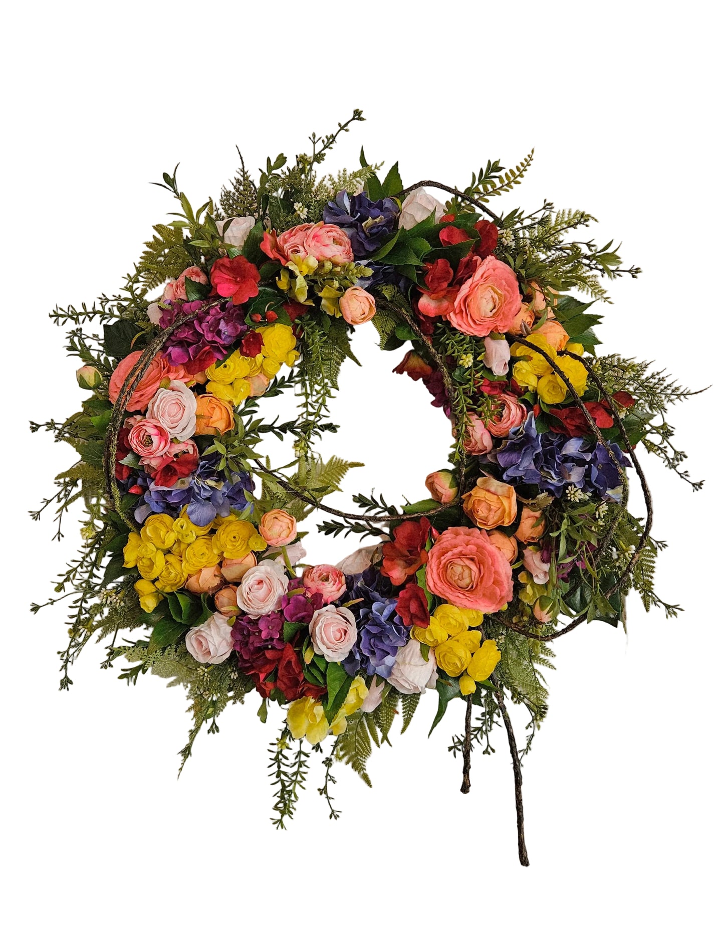 Colorful Spring/Summer Wreath