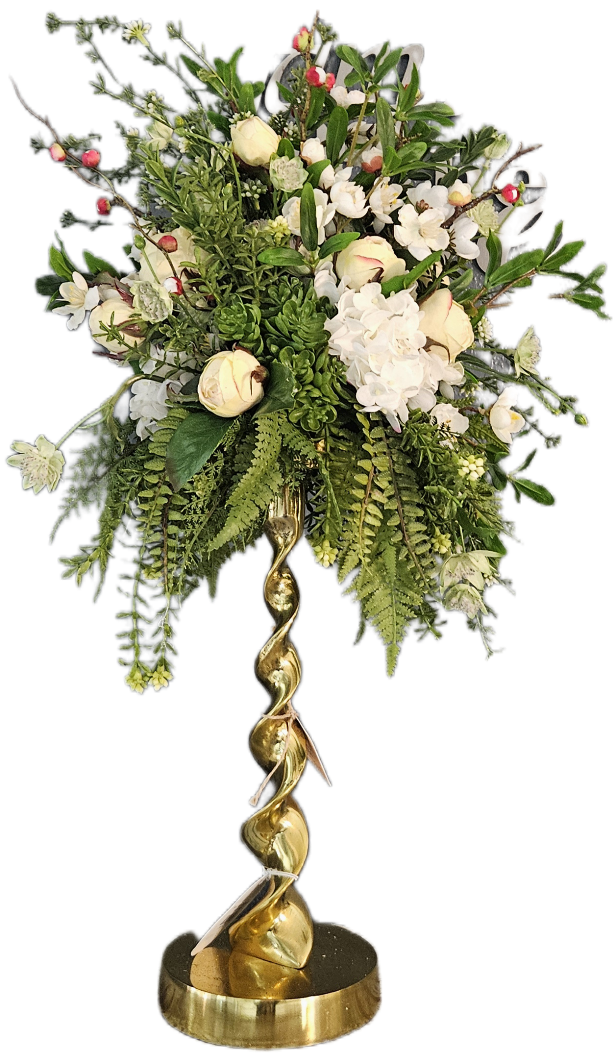 Cherry Blossom & Rose Candle Topper