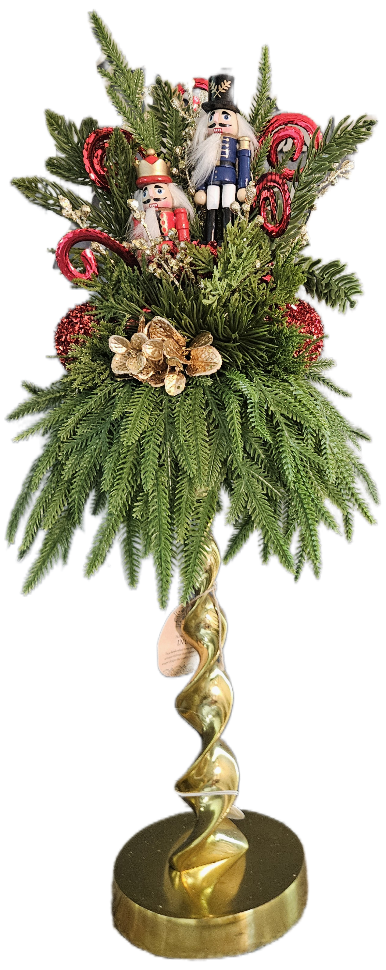 Nutcracker Candle Topper