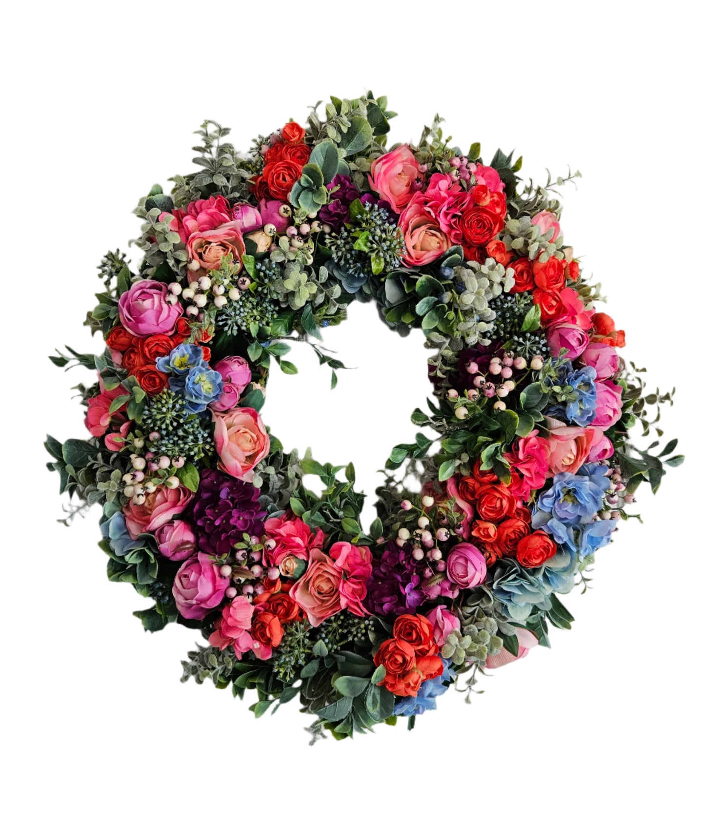 Colorful Spring/Summer Wreath