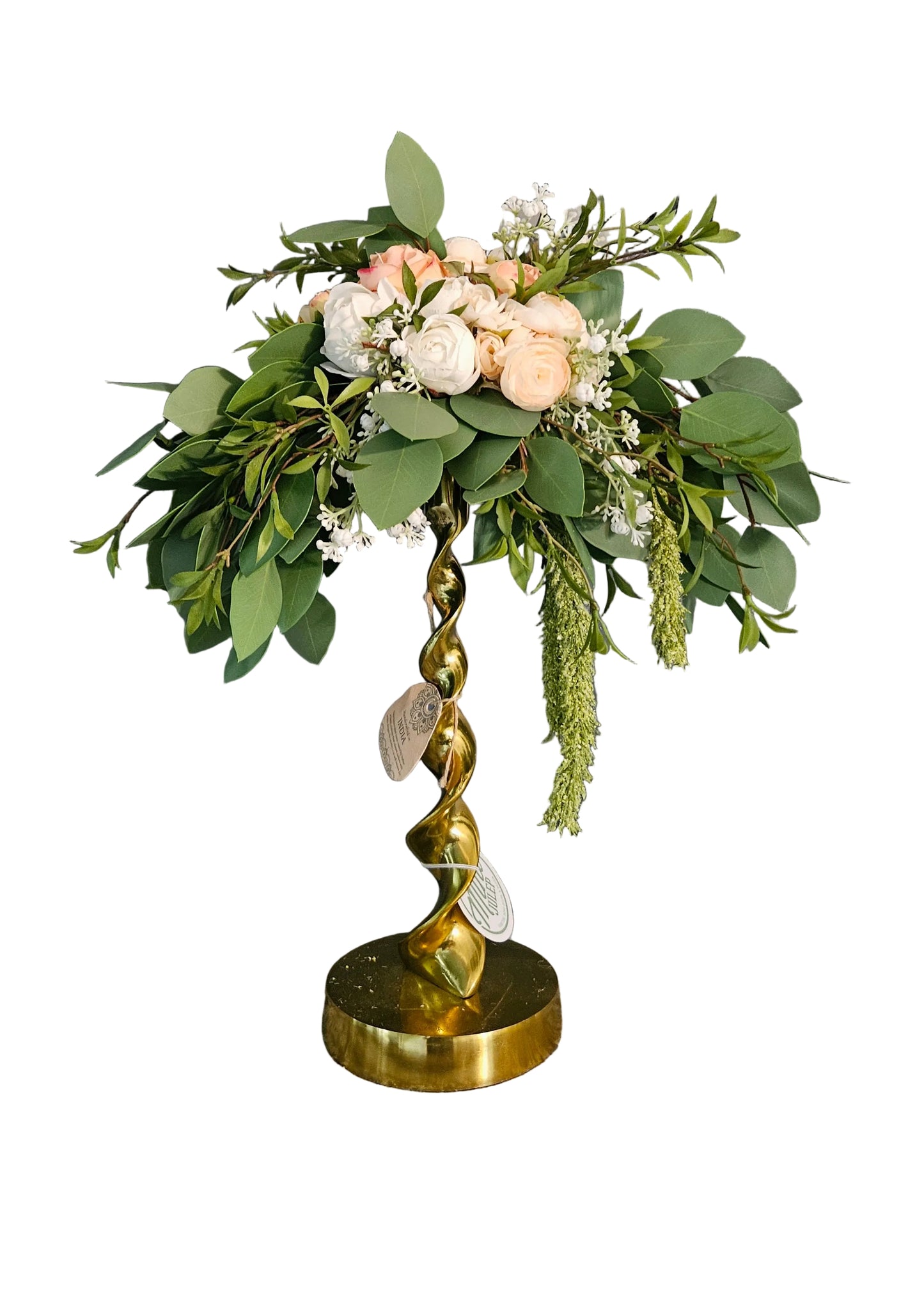 Eucalyptus Low Candle Topper