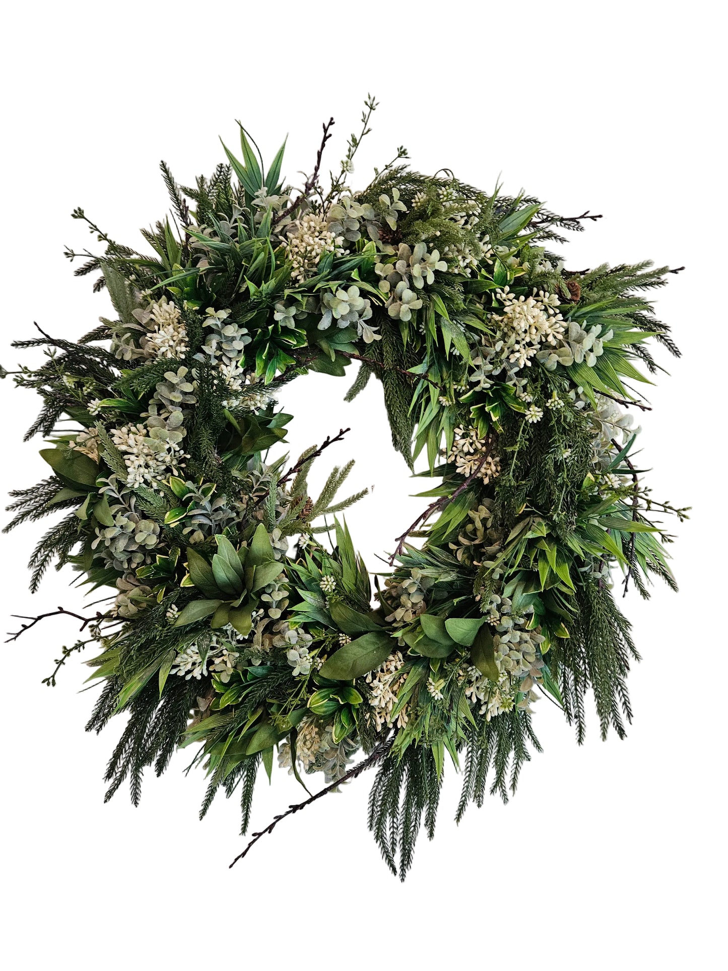 Branchy Winter Wreath