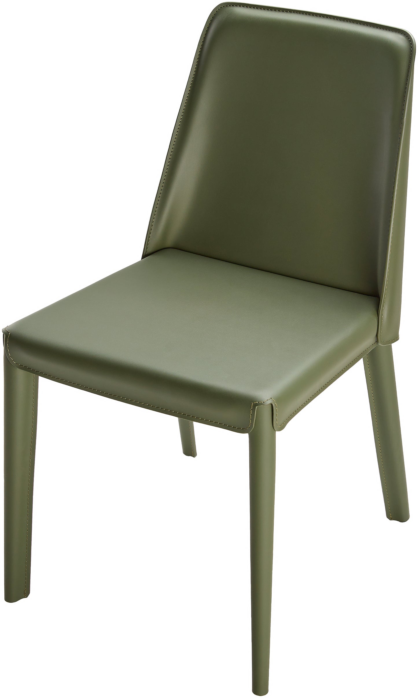 Madeline Dining Chair, Dark Olive Green