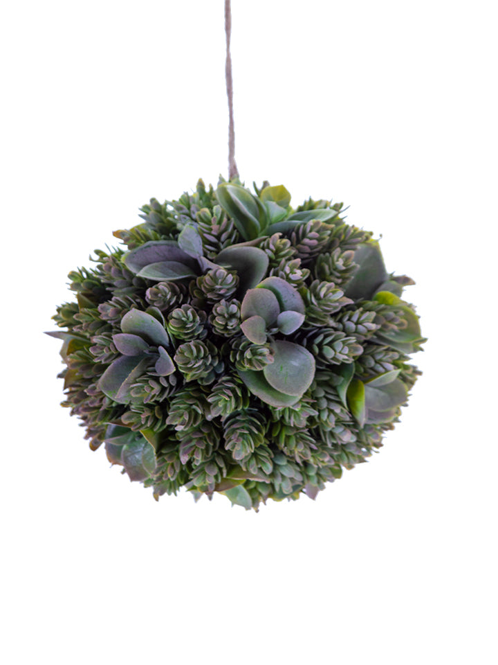 6" Hops with Leaves Ball, Purple Green