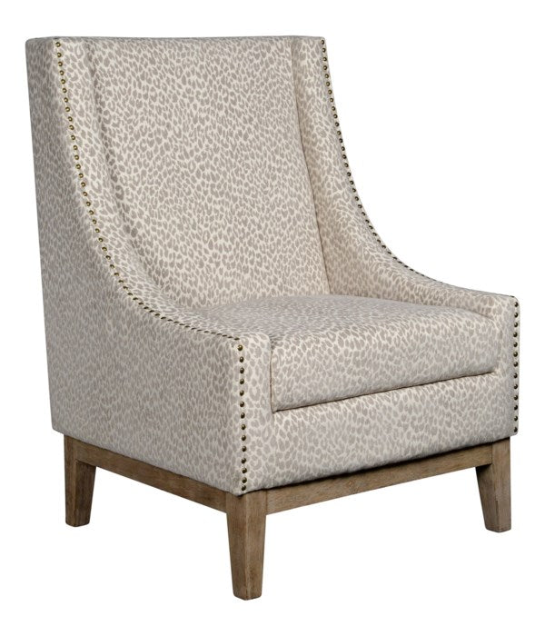 Jasmine Chair, Snow Leopard