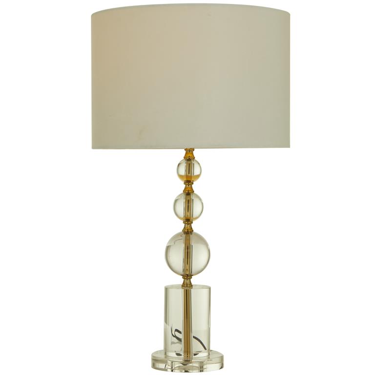 Gold Crystal Glam Table Lamp