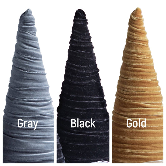 Handmade Large Velvet Tree (Various Colors)