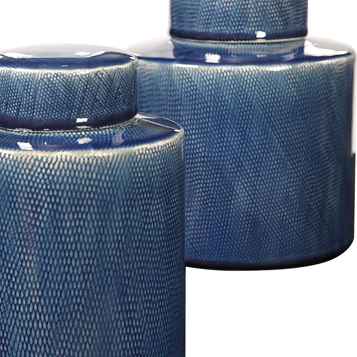 S/2 Sapphire Blue Saniya Containers