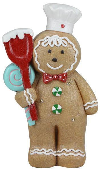 Gingerbread Chef with LED Lights