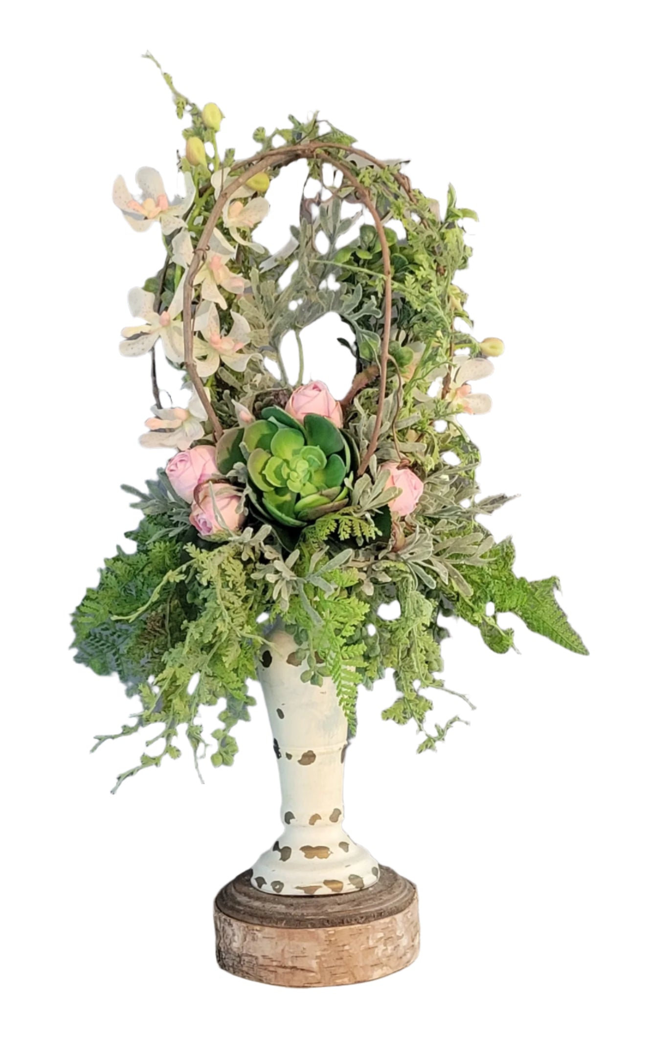Grapevine Candle Topper