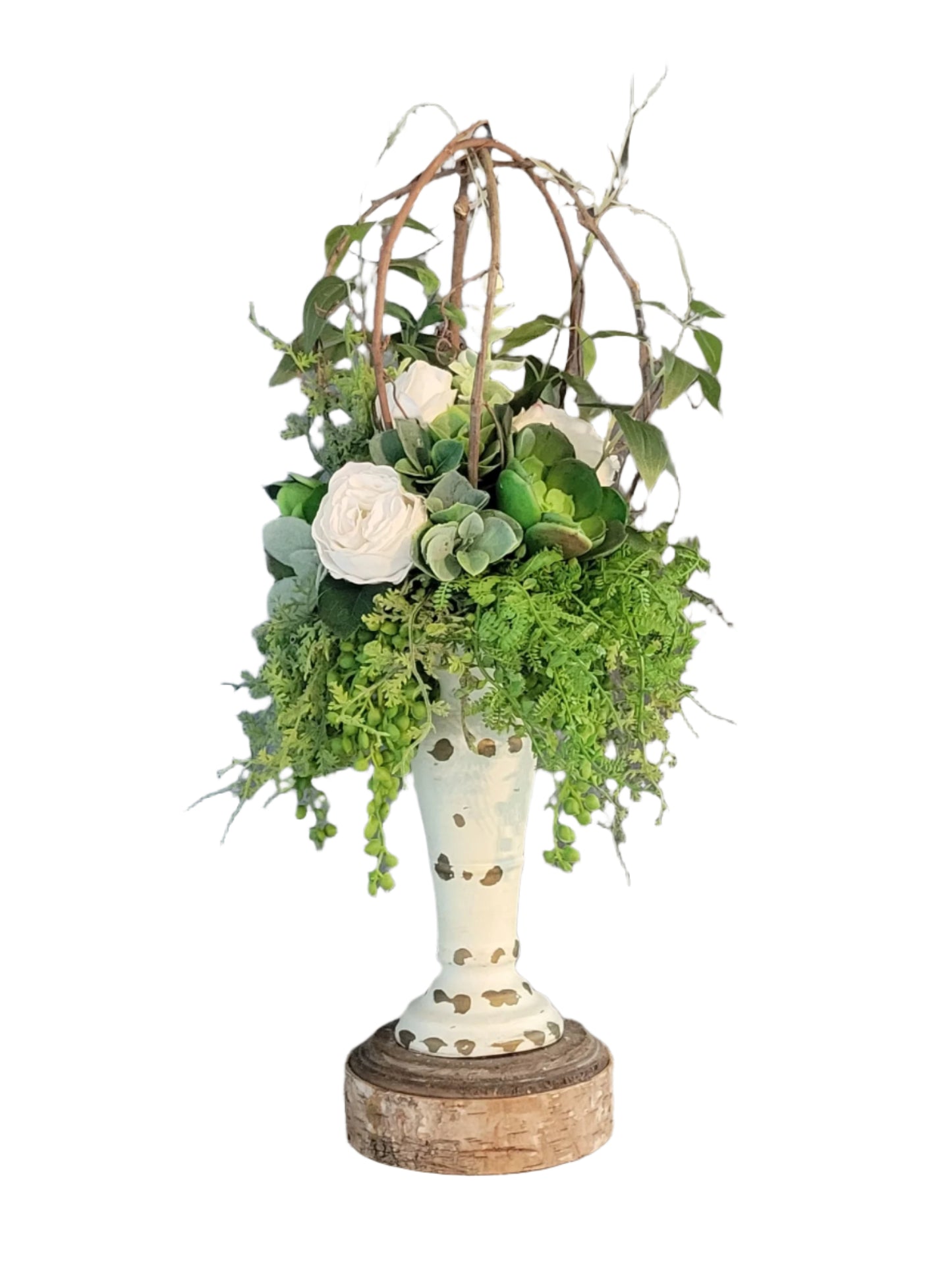 Grapevine Candle Topper