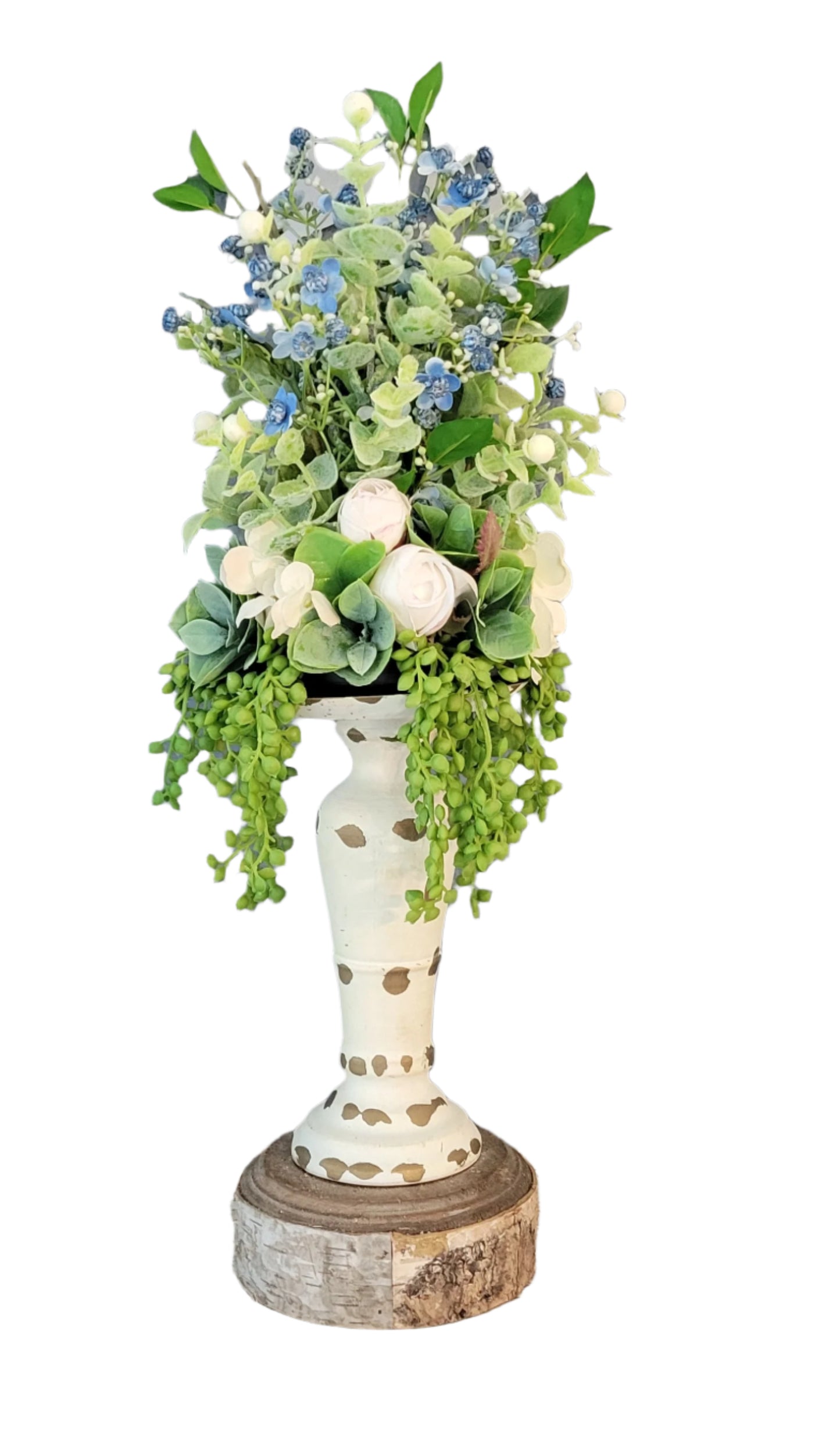 9" Tall Candle Topper