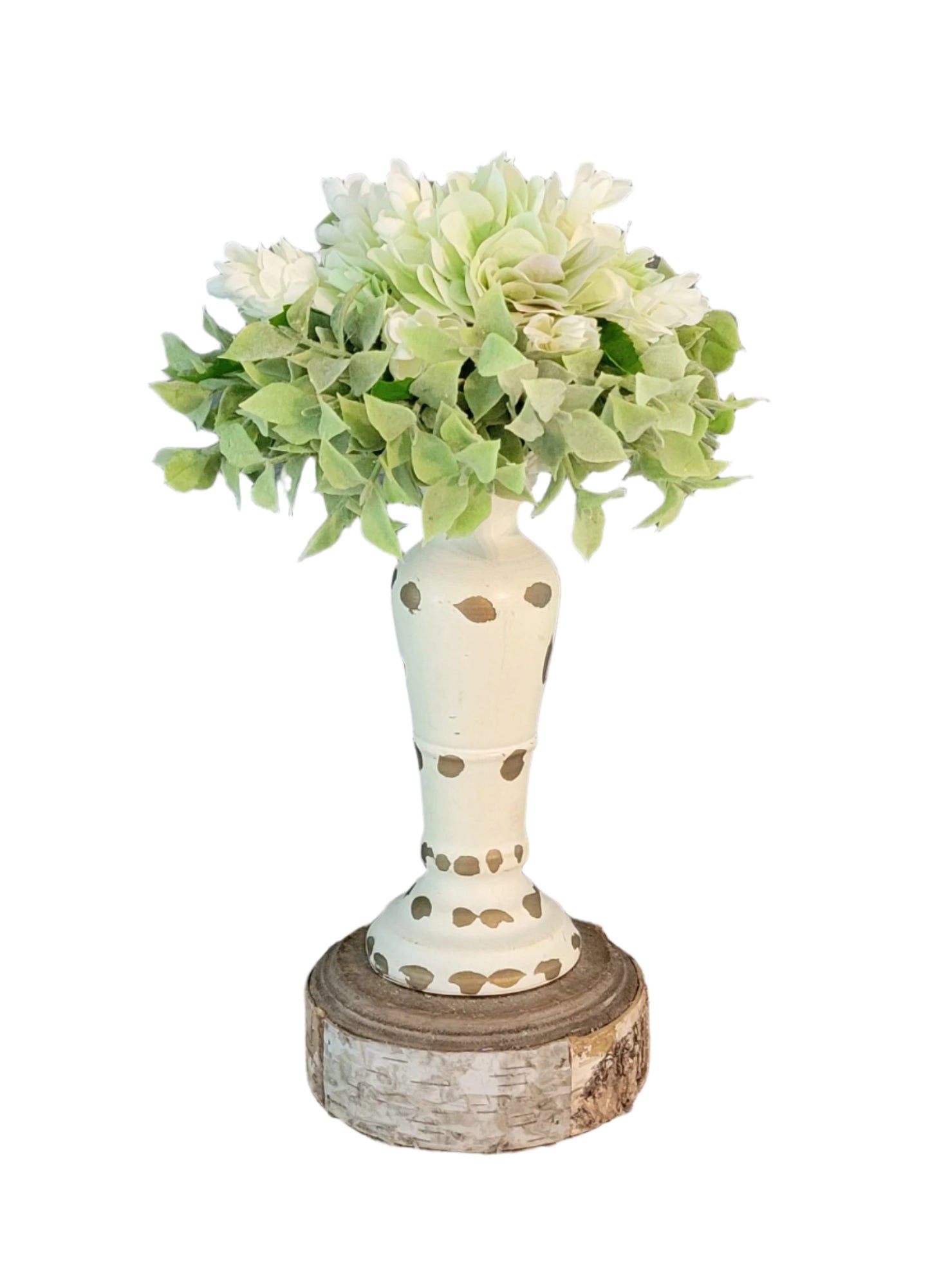 8" Floral Orb