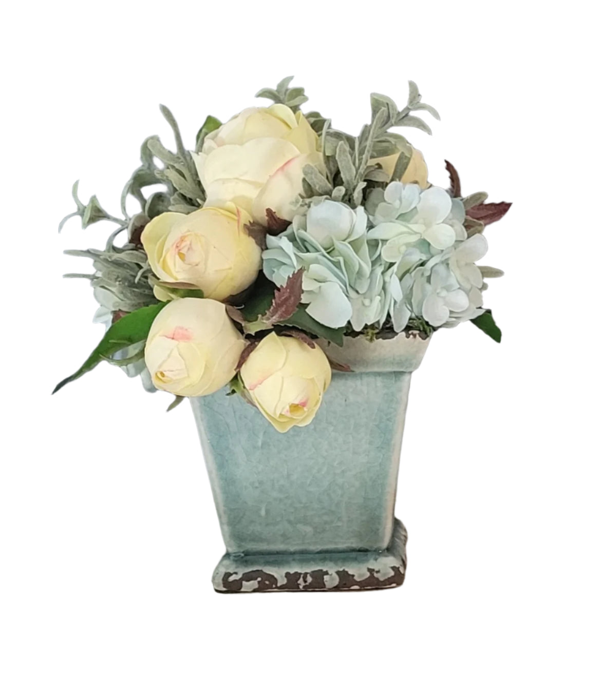 Pale Yellow And Teal Sit Around