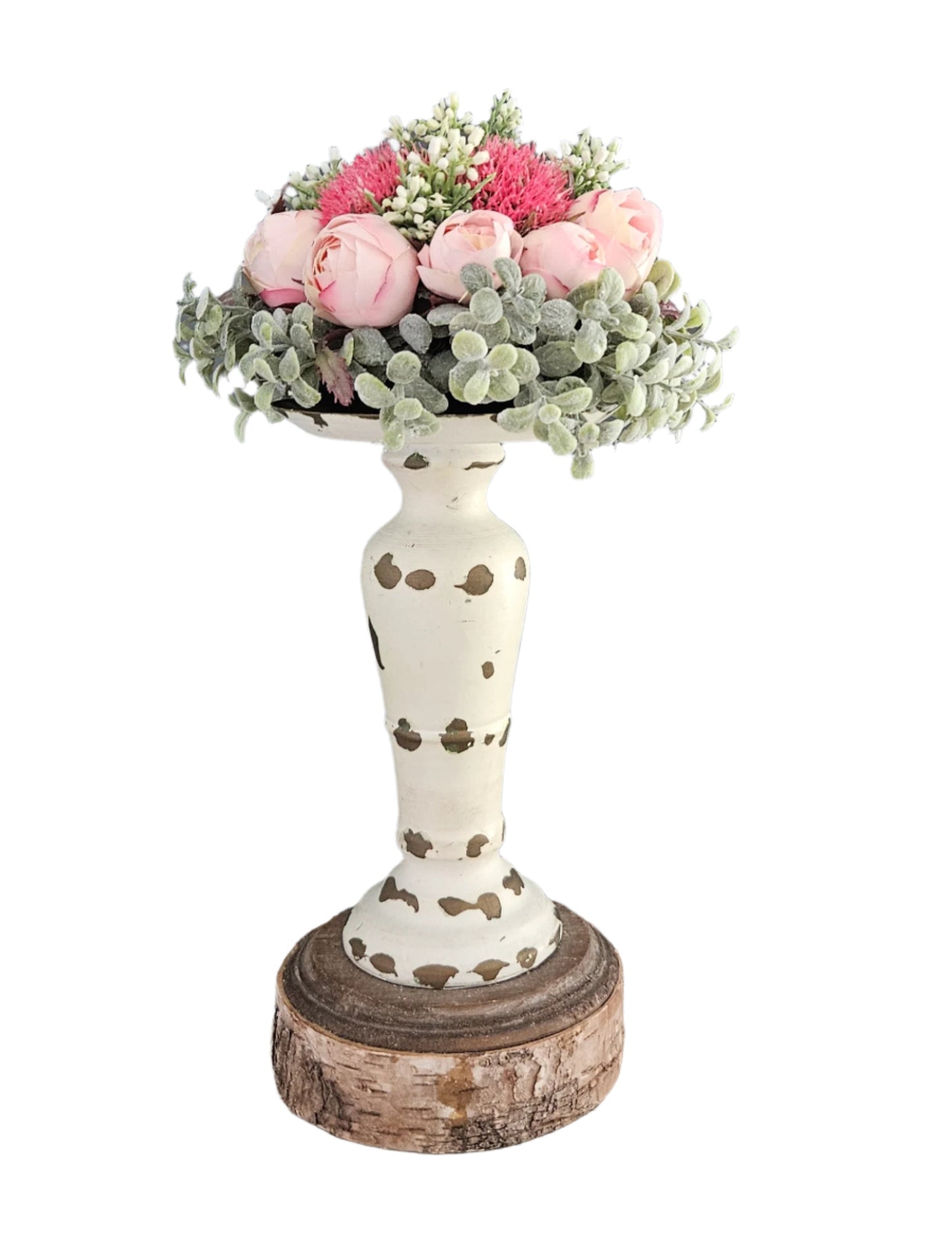 Pink Rose Floral Orb