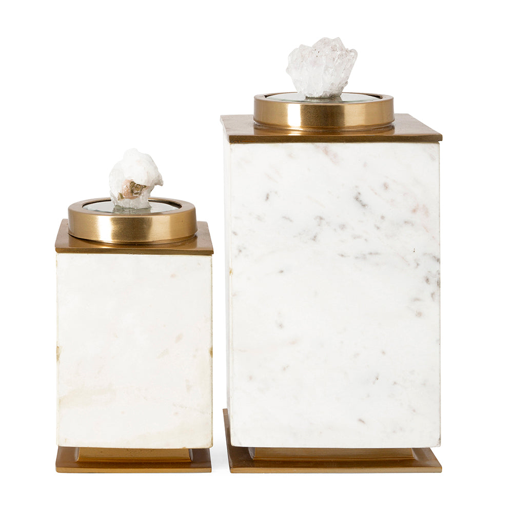 Forseti Decorative Canisters, Set of 2