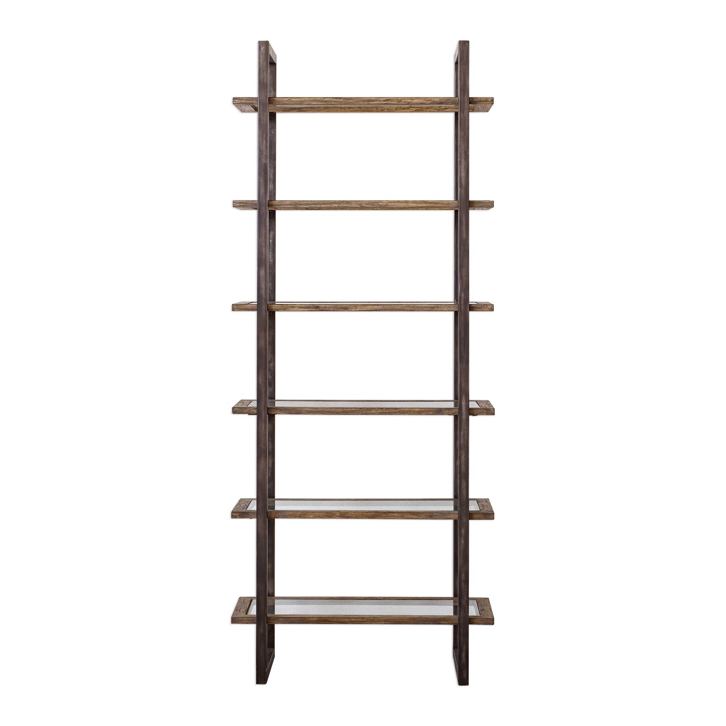 Olwyn Etagere Glass Shelves