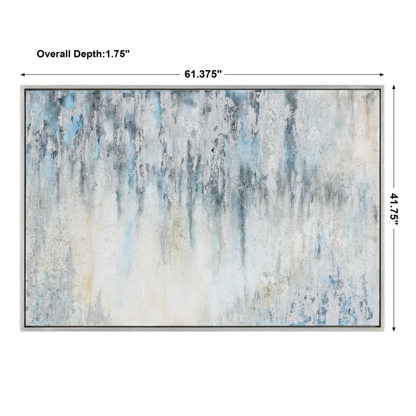Overcast Hand Painted Canvas
