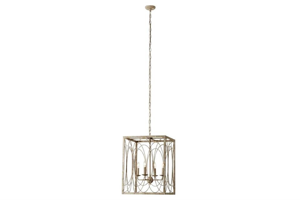 Square Metal Chandelier