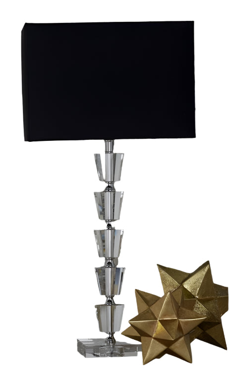 Silver Glam Table Lamp