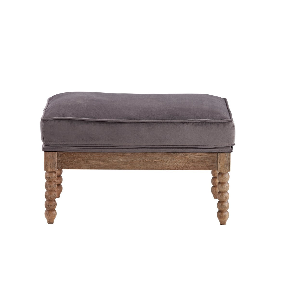 Willow Ottoman, Brownstone