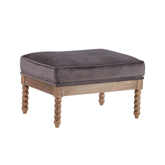 Willow Ottoman, Brownstone