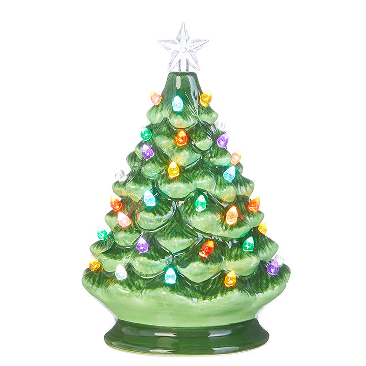 Vintage Lighted Tree with Timer (Various Sizes)