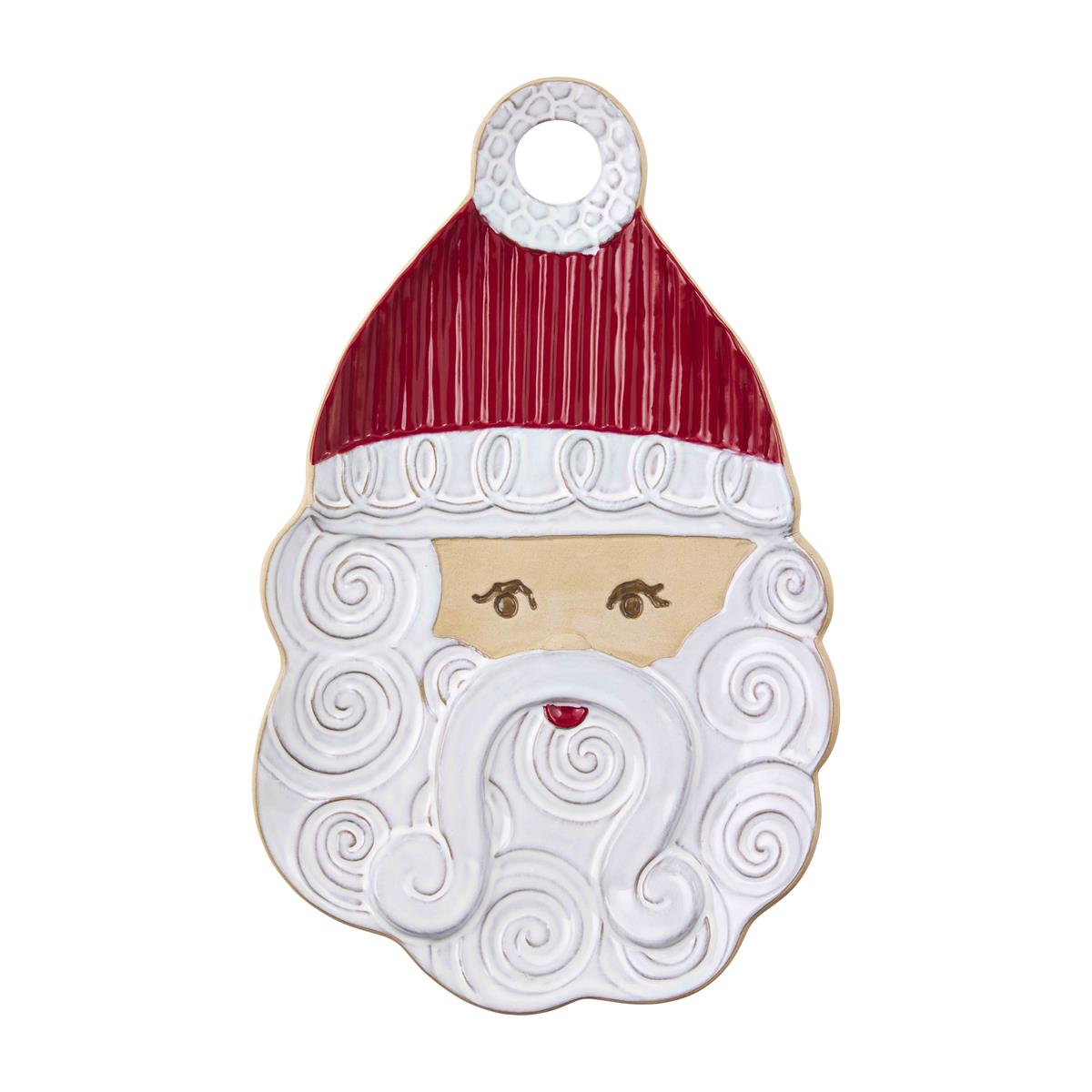 Santa Swirl Platter