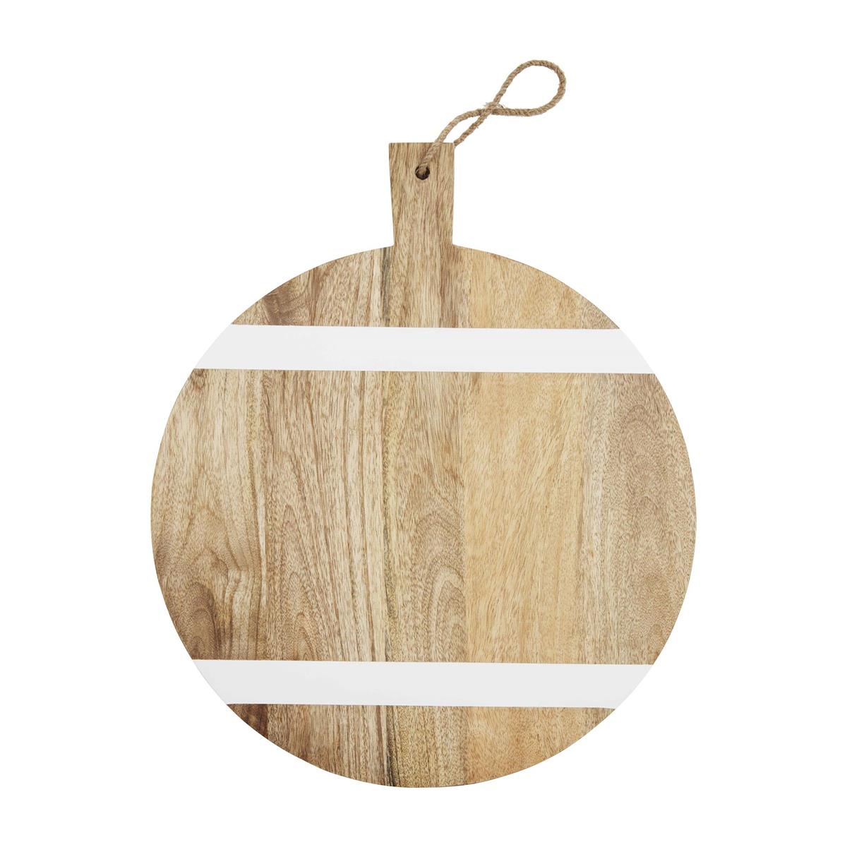 Wood Strap Lazy Susan