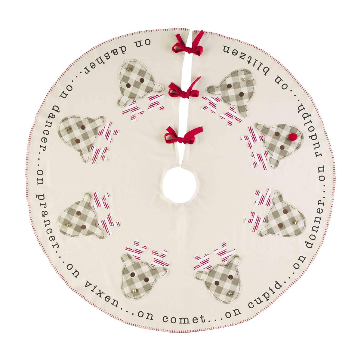 Reindeer Tree Skirt