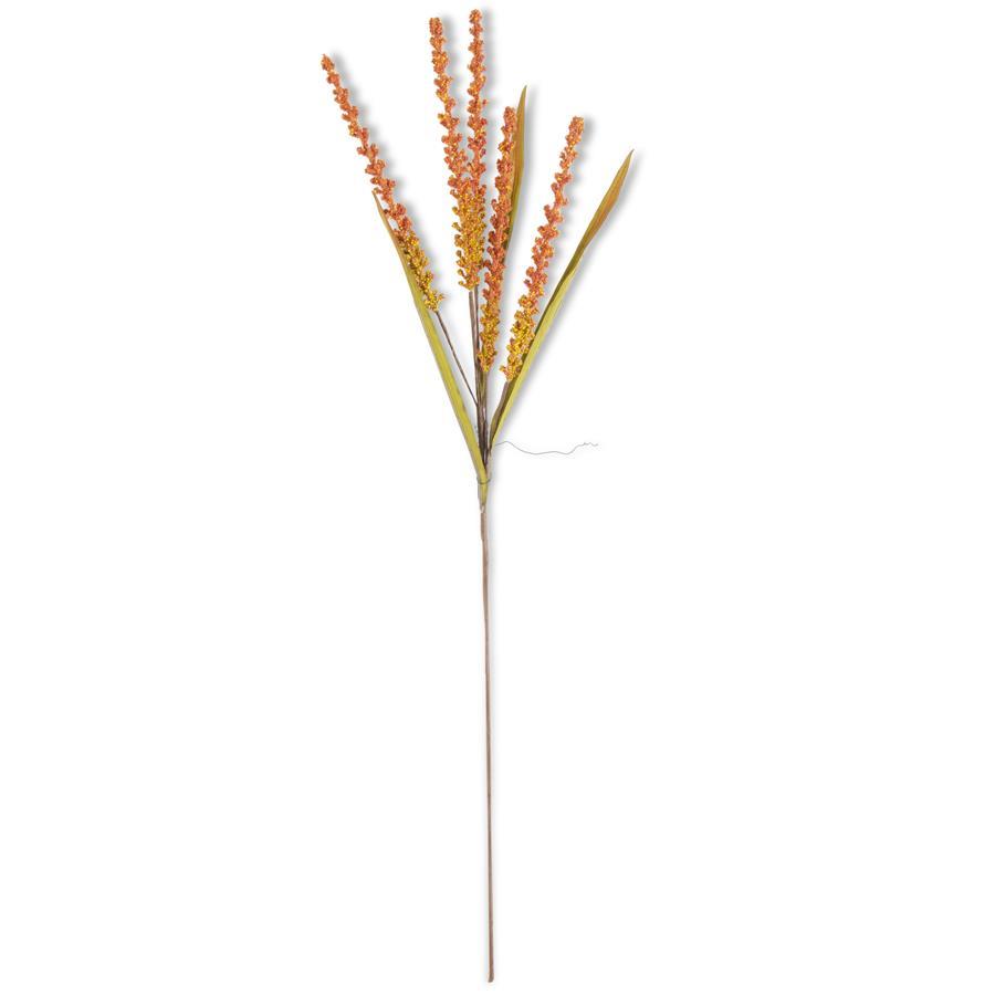 31" Rice Spray, Orange