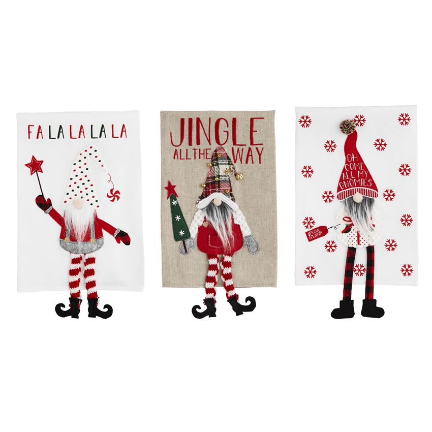 Dangle Gnome Towel (Various Styles)