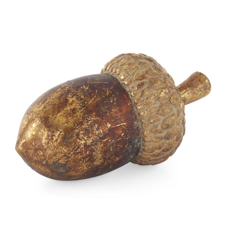 Gold & Bronze Textured Resin Acorn (Various Sizes)