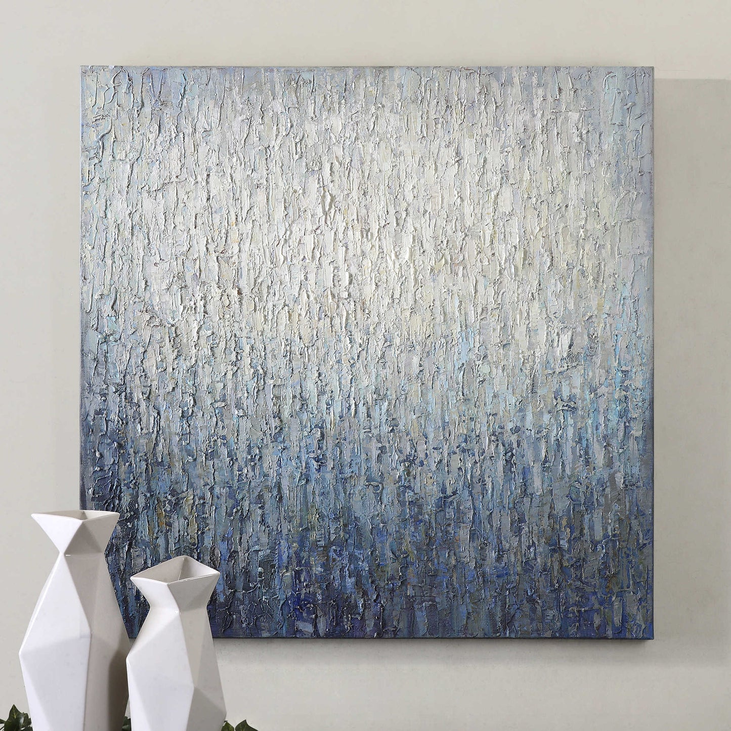 Outside the Window Hand Painted Canvas
