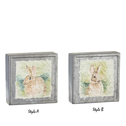 Field Bunny Textured Wall Art (Various Styles)