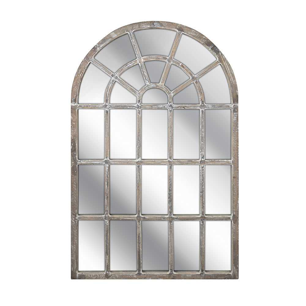 Wood Cathedral Mirror