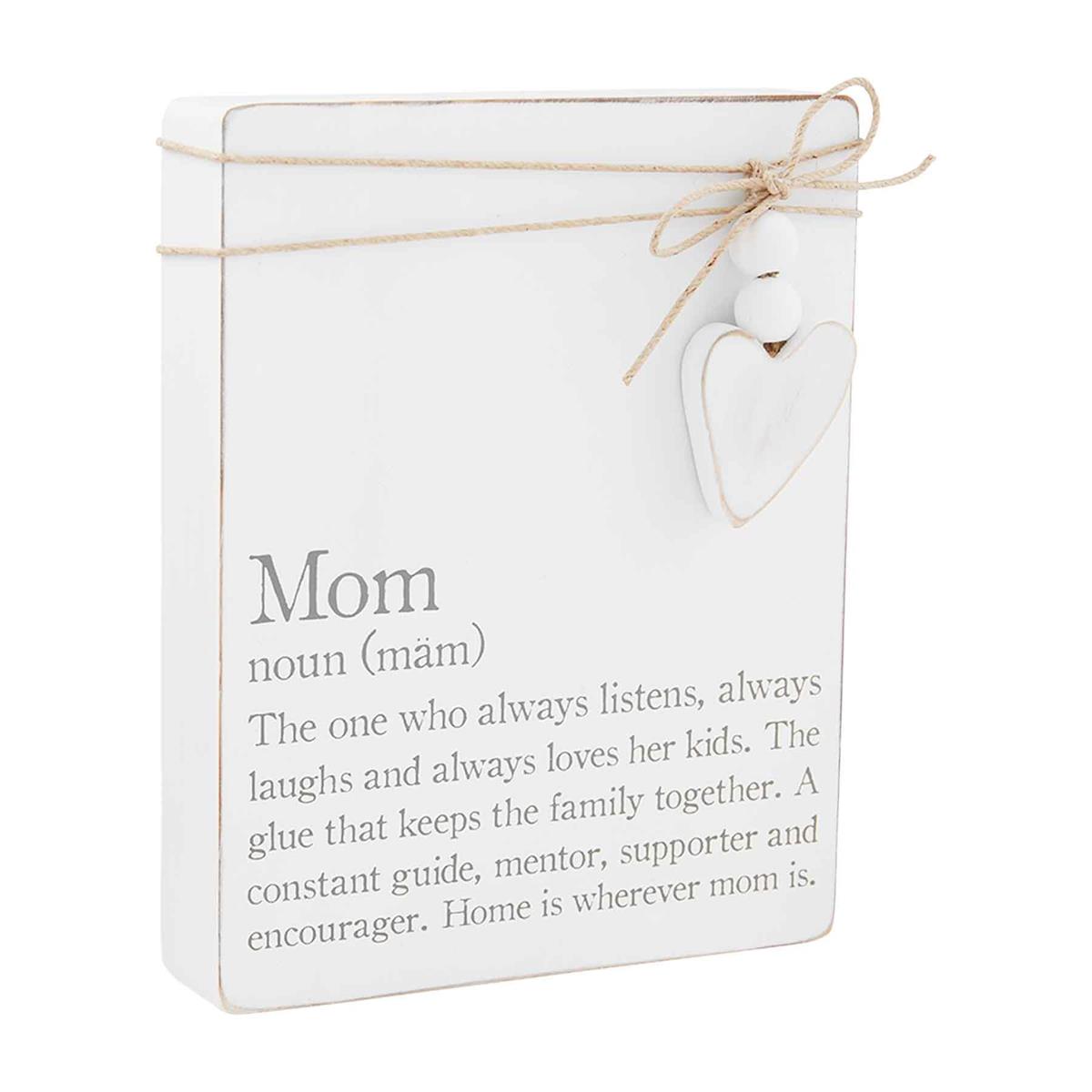 Mom Definition Plaque