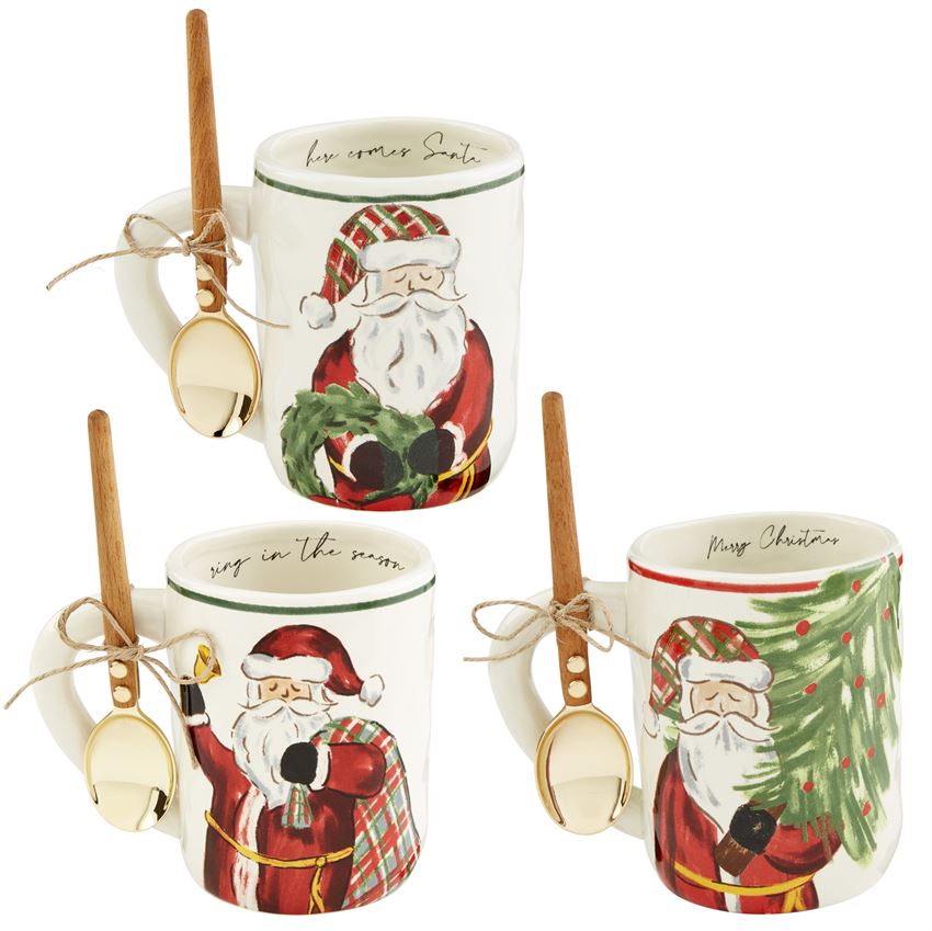 Santa Mug Set (Various Styles)