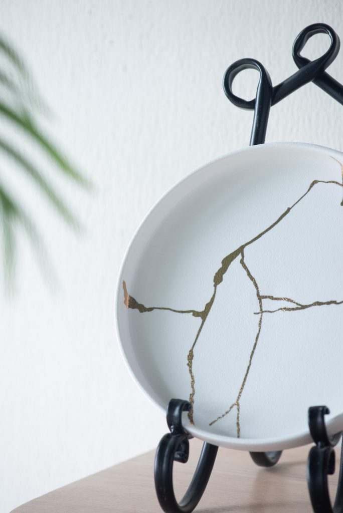 Wabi-Sabi Dinner Plate, White