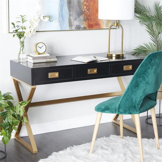 Black Contemporary Console Table